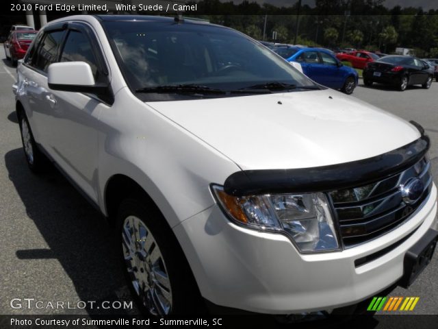 2010 Ford Edge Limited in White Suede