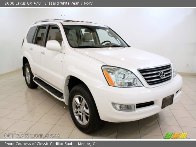 2008 Lexus GX 470 in Blizzard White Pearl