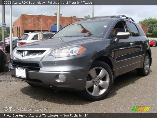 2008 Acura RDX Technology in Polished Metal Metallic
