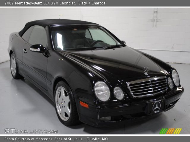 2002 Mercedes-Benz CLK 320 Cabriolet in Black