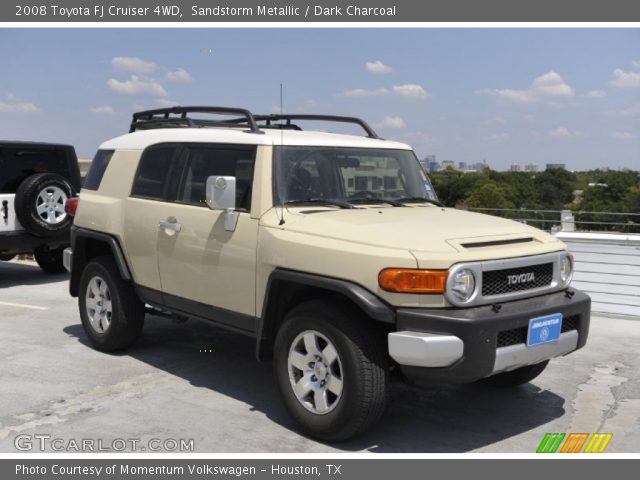2008 Toyota FJ Cruiser 4WD in Sandstorm Metallic