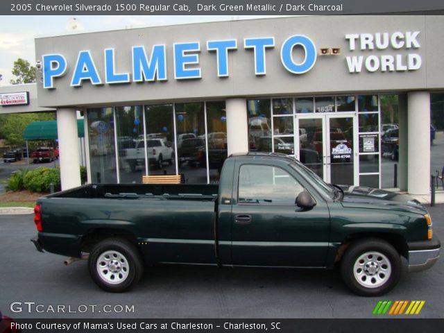 2005 Chevrolet Silverado 1500 Regular Cab in Dark Green Metallic