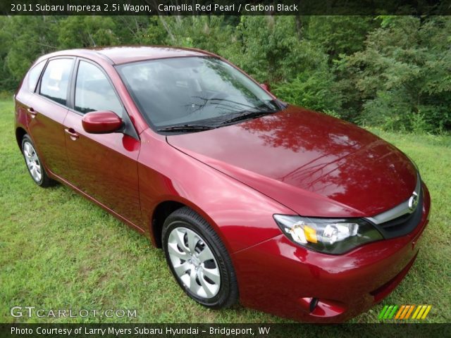 2011 Subaru Impreza 2.5i Wagon in Camellia Red Pearl