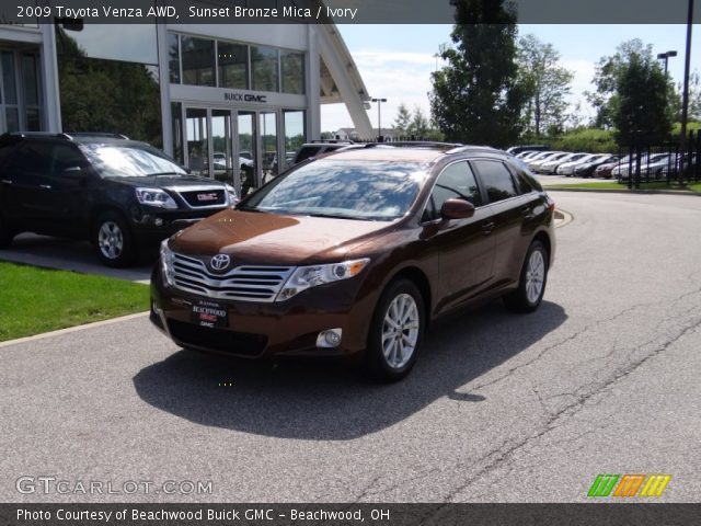 2009 Toyota Venza AWD in Sunset Bronze Mica