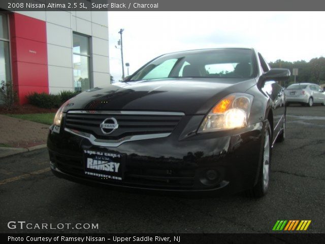 2008 Nissan Altima 2.5 SL in Super Black
