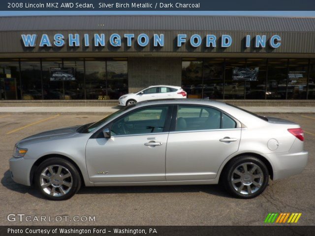 2008 Lincoln MKZ AWD Sedan in Silver Birch Metallic