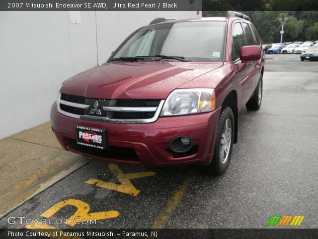 2007 Mitsubishi Endeavor SE AWD in Ultra Red Pearl