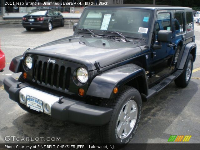 2011 Jeep Wrangler Unlimited Sahara 4x4 in Black