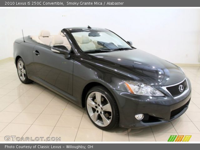 2010 Lexus IS 250C Convertible in Smoky Granite Mica