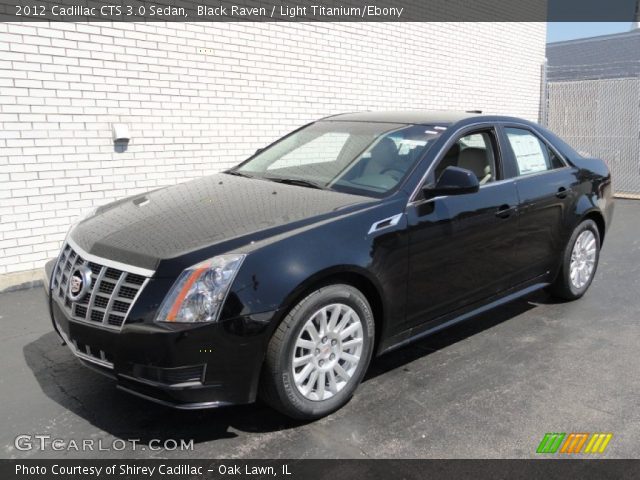 2012 Cadillac CTS 3.0 Sedan in Black Raven