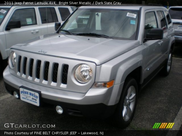 2011 Jeep Patriot Latitude 4x4 in Bright Silver Metallic