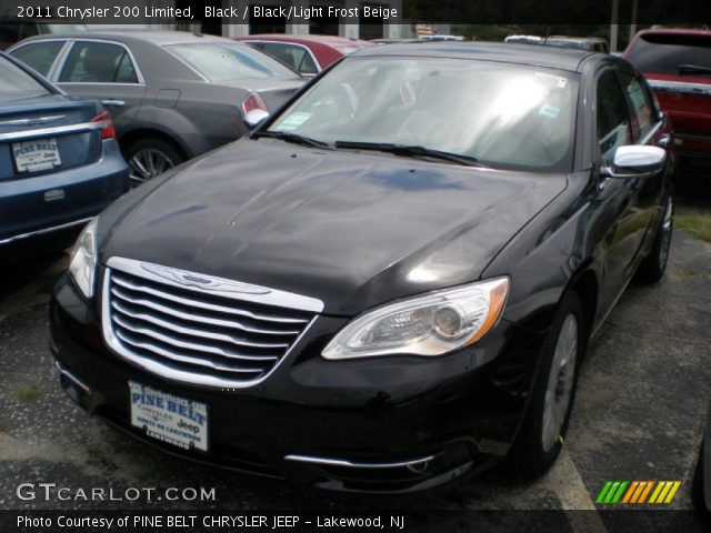 2011 Chrysler 200 Limited in Black