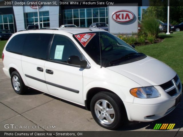 2007 Dodge Grand Caravan SE in Stone White