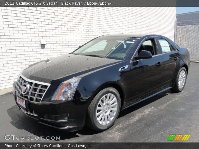 2012 Cadillac CTS 3.0 Sedan in Black Raven