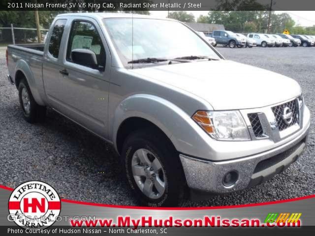 2011 Nissan Frontier SV V6 King Cab in Radiant Silver Metallic