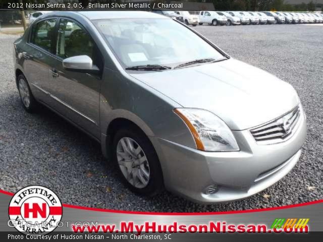 2012 Nissan Sentra 2.0 S in Brilliant Silver Metallic