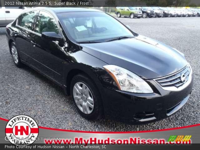 2012 Nissan Altima 2.5 S in Super Black