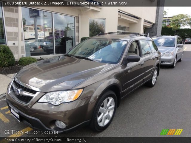 2008 Subaru Outback 2.5i Wagon in Deep Bronze Metallic