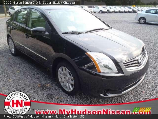 2012 Nissan Sentra 2.0 S in Super Black