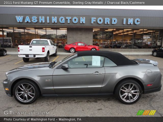 2011 Ford Mustang GT Premium Convertible in Sterling Gray Metallic