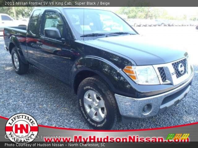 2011 Nissan Frontier SV V6 King Cab in Super Black