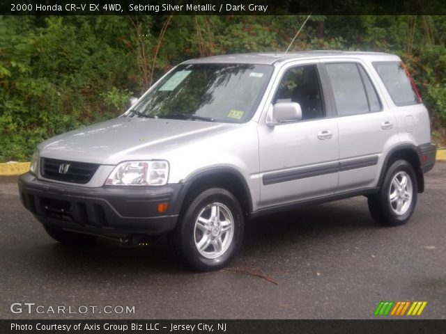 2000 Silver honda cr v #7