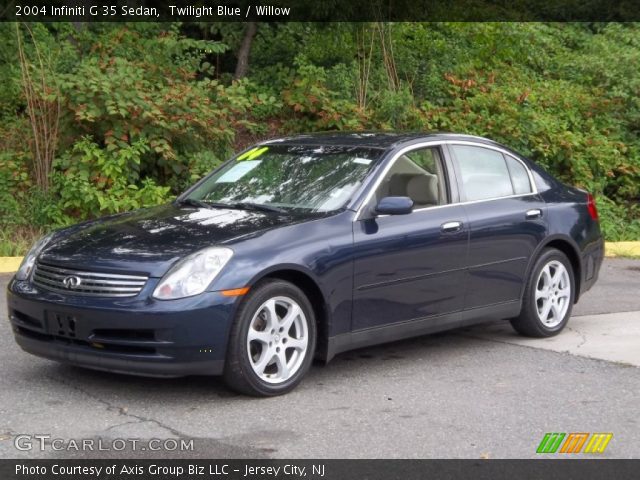 2004 Infiniti G 35 Sedan in Twilight Blue