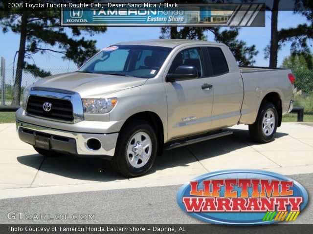 2008 Toyota Tundra Double Cab in Desert Sand Mica