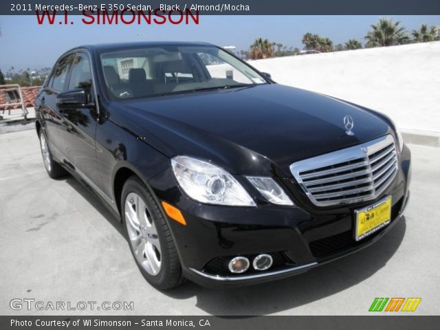 2011 Mercedes-Benz E 350 Sedan in Black