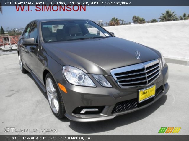 2011 Mercedes-Benz E 350 Sedan in Indium Grey Metallic