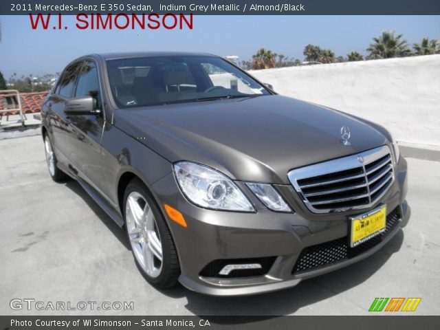 2011 Mercedes-Benz E 350 Sedan in Indium Grey Metallic
