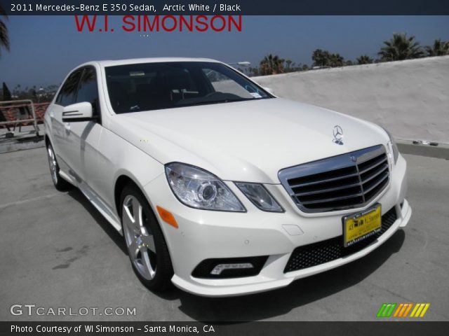 2011 Mercedes-Benz E 350 Sedan in Arctic White