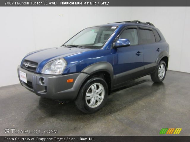 2007 Hyundai Tucson SE 4WD in Nautical Blue Metallic