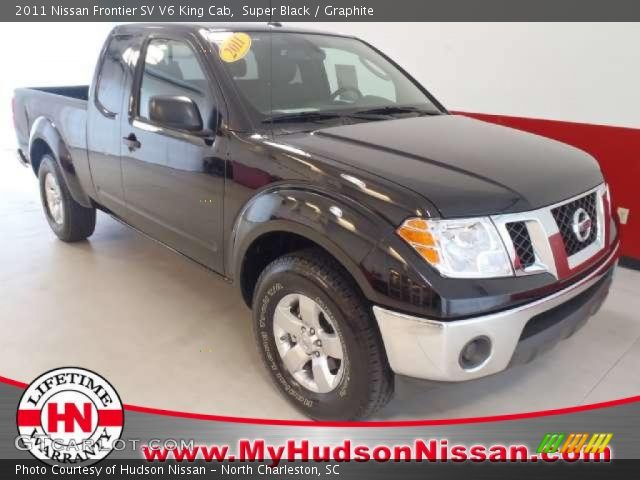 2011 Nissan Frontier SV V6 King Cab in Super Black