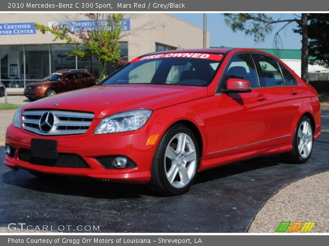 2010 Mercedes-Benz C 300 Sport in Mars Red