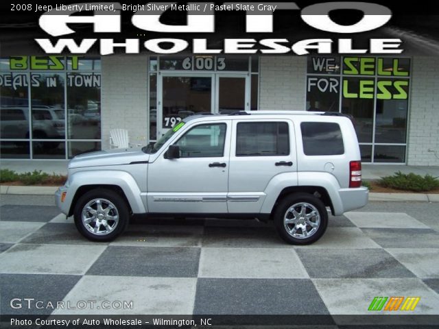 2008 Jeep Liberty Limited in Bright Silver Metallic