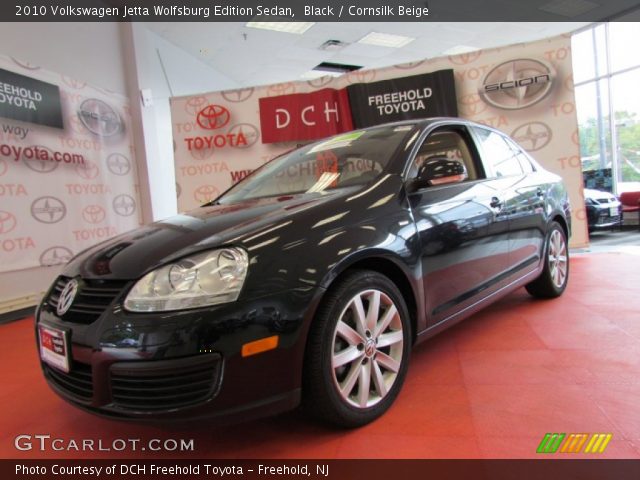 2010 Volkswagen Jetta Wolfsburg Edition Sedan in Black