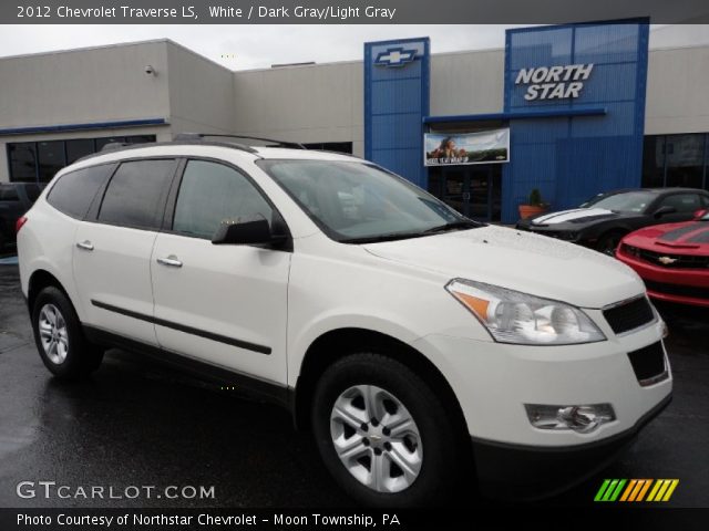 2012 Chevrolet Traverse LS in White