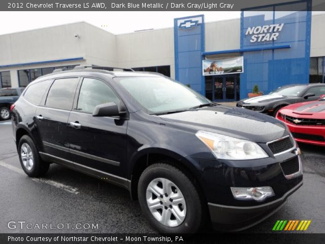 2012 Chevrolet Traverse LS AWD in Dark Blue Metallic