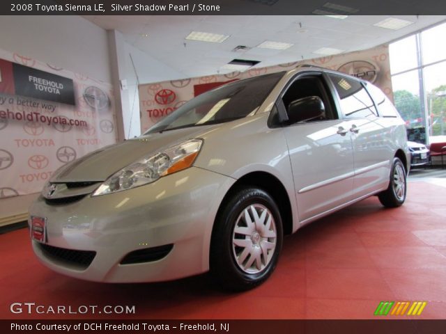 2008 Toyota Sienna LE in Silver Shadow Pearl