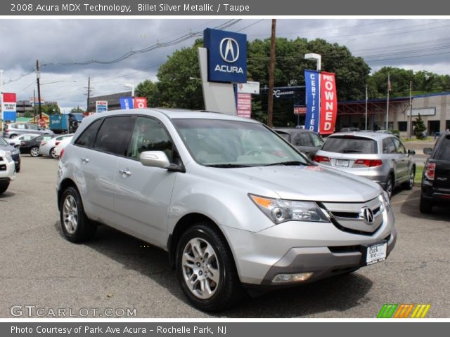 2008 Acura MDX Technology in Billet Silver Metallic