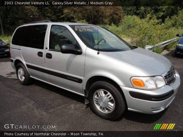 2003 Chevrolet Venture LS in Galaxy Silver Metallic