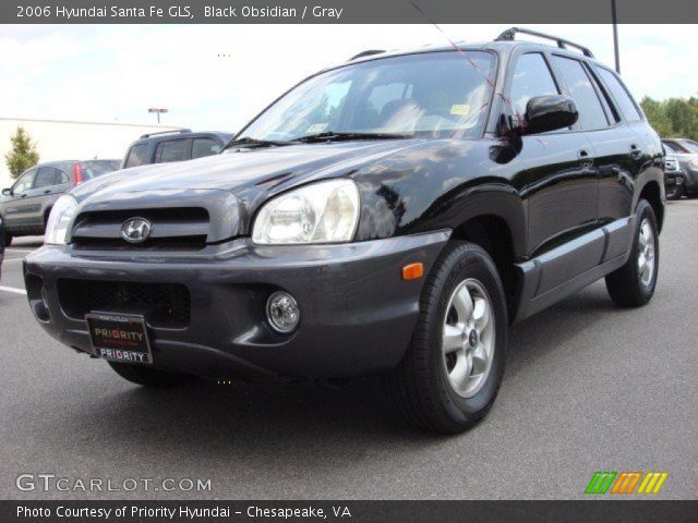 2006 Hyundai Santa Fe GLS in Black Obsidian