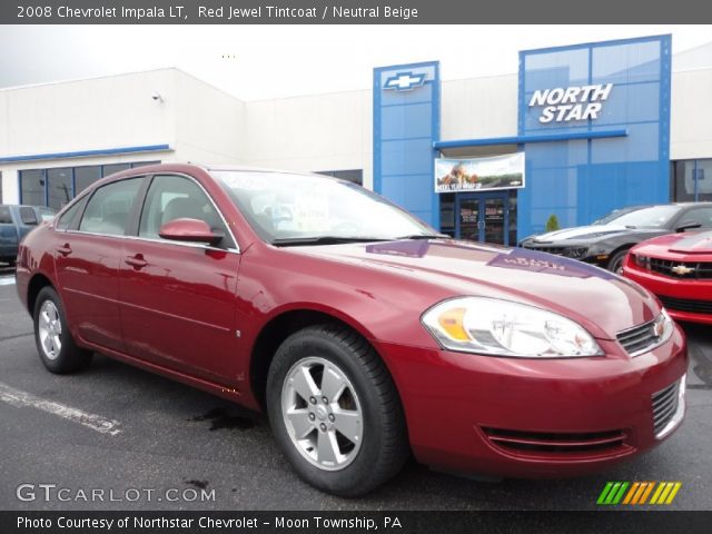 2008 Chevrolet Impala LT in Red Jewel Tintcoat