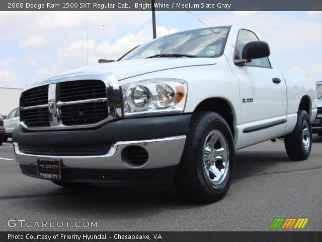 2008 Dodge Ram 1500 SXT Regular Cab in Bright White