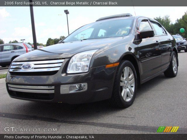 2006 Ford Fusion SEL V6 in Charcoal Beige Metallic