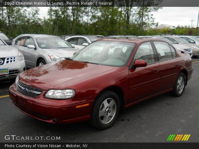 2002 Chevrolet Malibu LS Sedan in Redfire Metallic