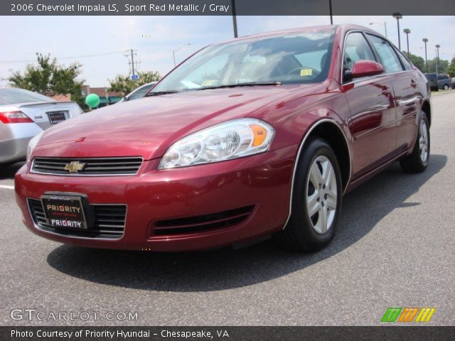 2006 Chevrolet Impala LS in Sport Red Metallic