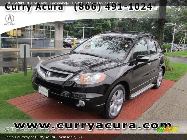 2009 Acura RDX SH-AWD Technology in Crystal Black Pearl