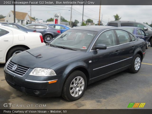 2002 Volkswagen Passat GLS Sedan in Blue Anthracite Pearl